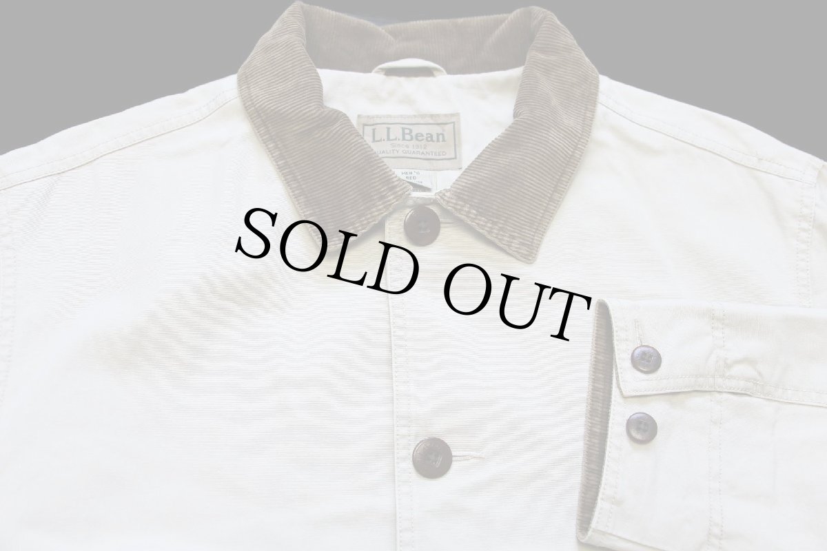 画像3: L.L.Bean コットン キャンバス フィールドコート ベージュ R-M★ジャケット (3)