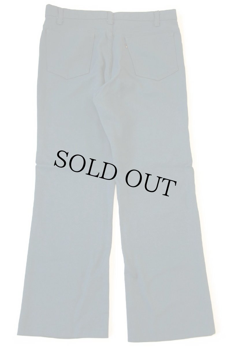 画像3: 90s USA製 Levi'sリーバイス 517 ポリエステルパンツ 濃緑 W34★144 スタプレ (3)