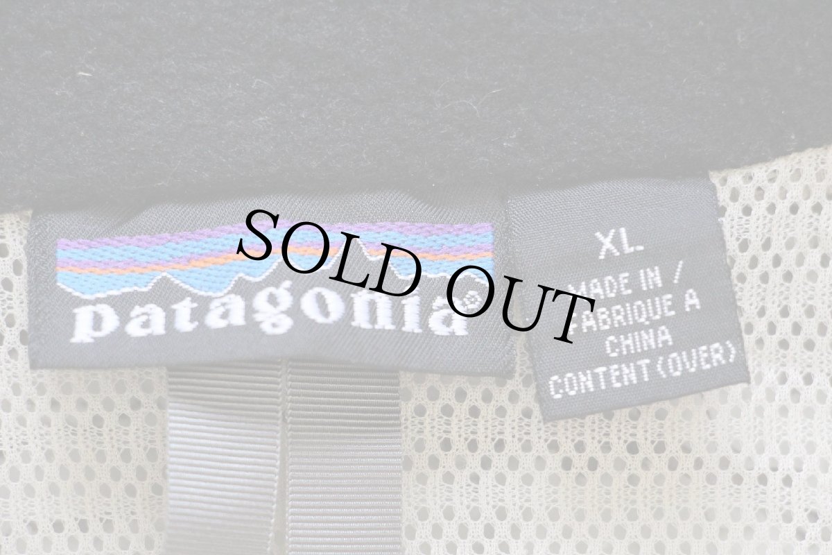 画像4: 00s patagoniaパタゴニア Flux Jacket ツートン 切り替え ロゴ刺繍 ナイロンジャケット XL (4)