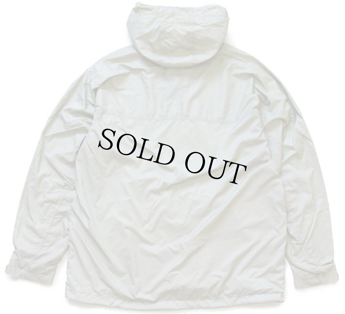 画像2: 90s patagoniaパタゴニア ナイロンパーカー グレー フェード XL (2)