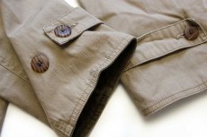 画像7: 00s J.CREW チェック ネルライナー コットンポプリン フィールドコート グレーブラウン (7)