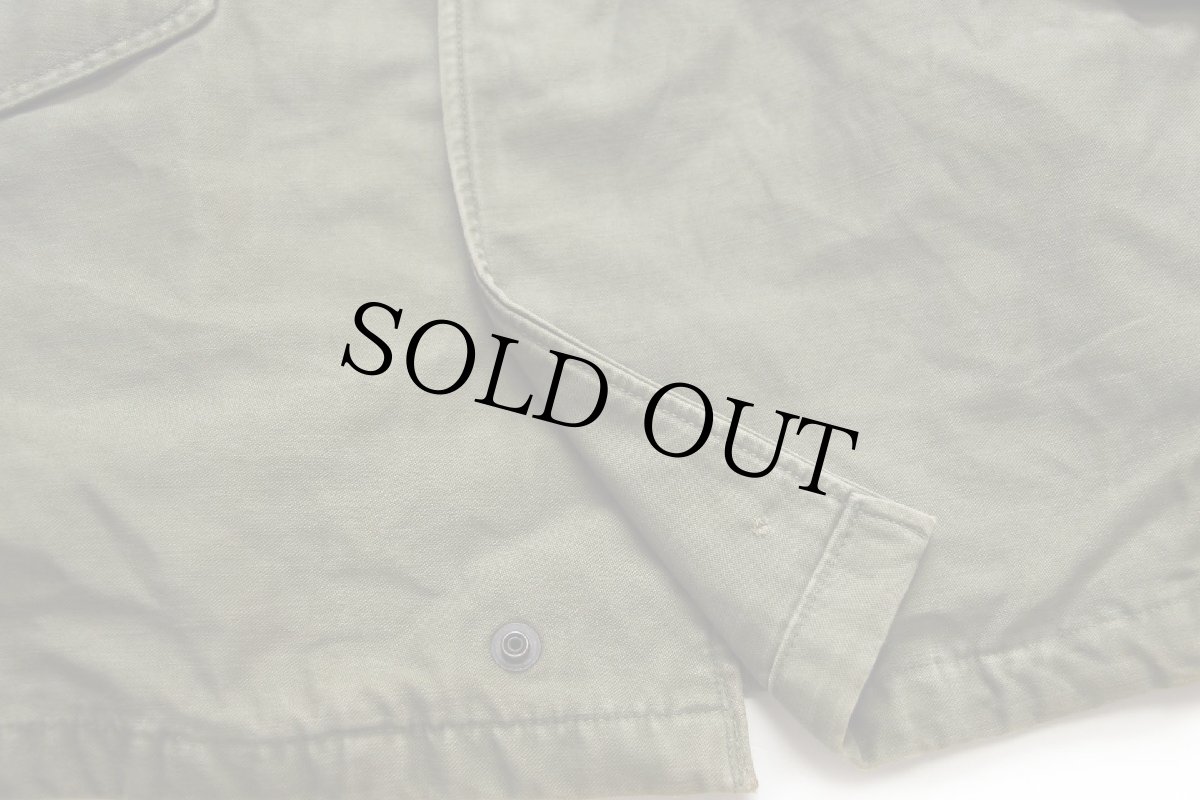 画像7: 50s 米軍 U.S.ARMY パッチ付き M-51 フィールドジャケット オリーブグリーン★B (7)