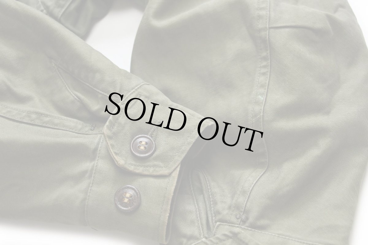 画像8: 50s 米軍 U.S.ARMY パッチ付き M-51 フィールドジャケット オリーブグリーン★B (8)