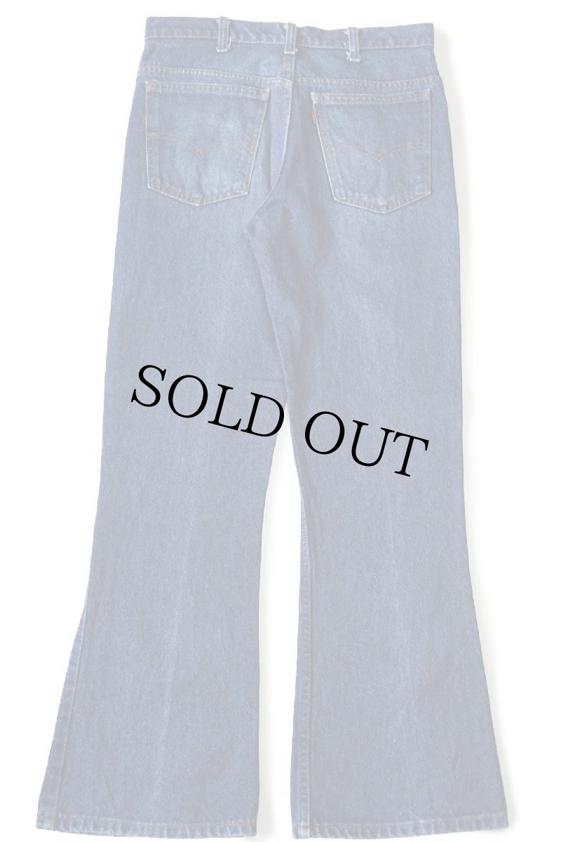 画像3: 80s USA製 Levi'sリーバイス 646 デニムパンツ w33 L30★A ベルボトム フレア (3)