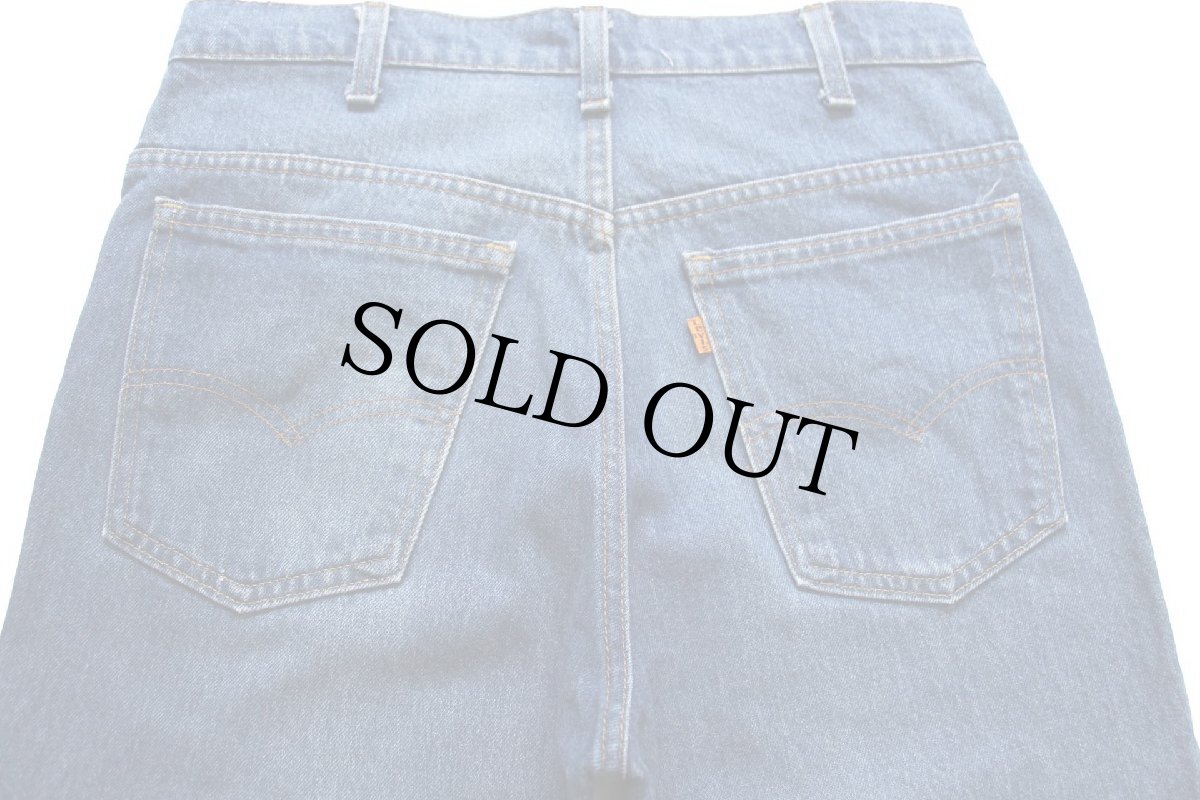 画像5: 80s USA製 Levi'sリーバイス 646 デニムパンツ w33 L31★B ベルボトム フレア (5)