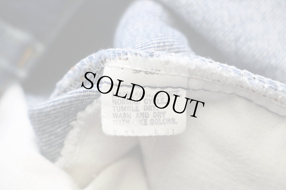 画像6: 80s USA製 Levi'sリーバイス 646 デニムパンツ w33 L31★B ベルボトム フレア (6)