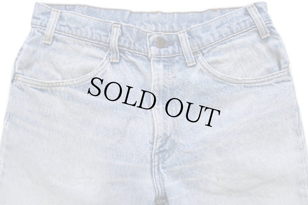 画像4: 80s USA製 Levi'sリーバイス 684 ペンキ飛び デニムパンツ w32★ベルボトム ビッグベル (4)
