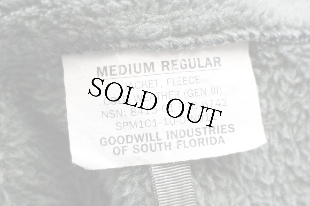 画像4: 10 米軍 ECWCS GEN3 LEVEL3 フリースジャケット フォリアージグリーン M-R★A (4)