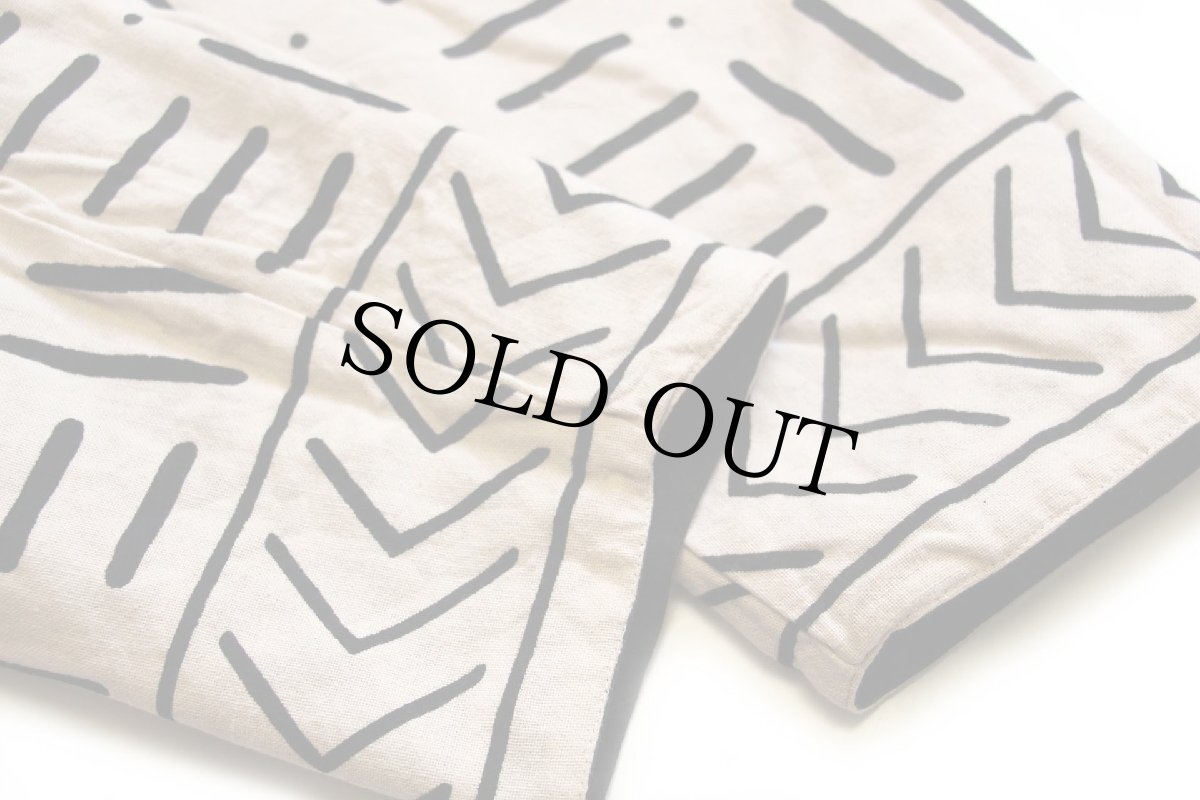 画像10: 90s Gian Antonio FABRIS フォークロア柄 スタンドカラー パチポケ リバーシブル コットンジャケット (10)