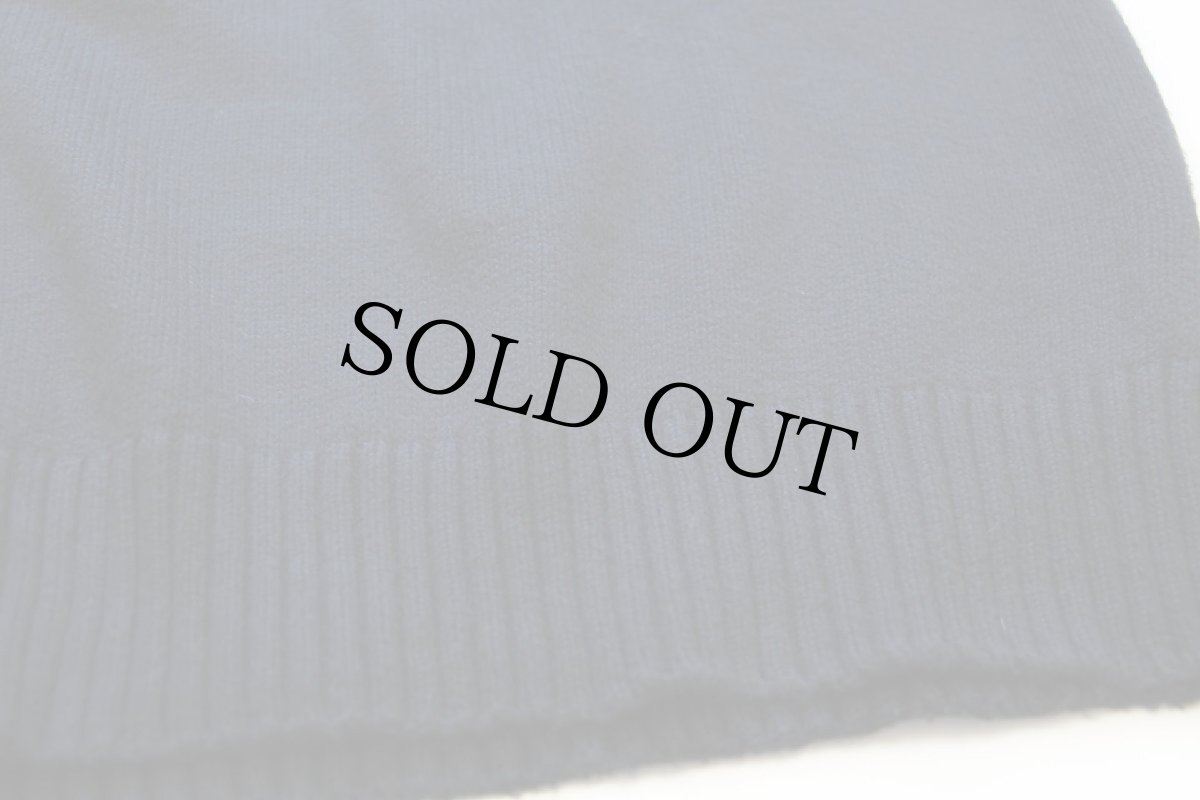 画像5: 00s ポロ ラルフローレン ワンポイント ハイネック ハーフジップ コットンニット セーター 黒 S (5)