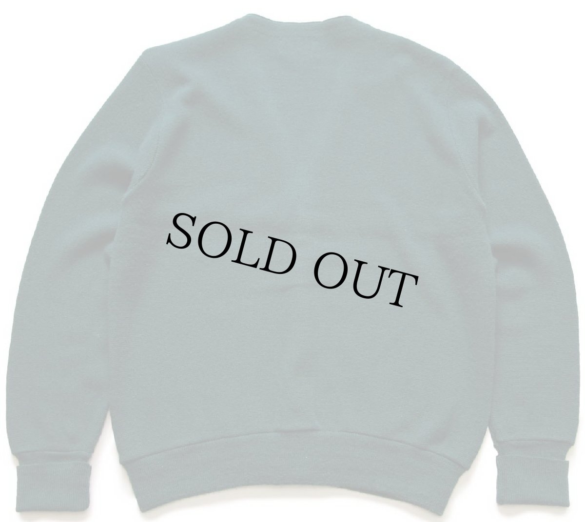 画像2: 90s USA製 ARROW 無地 パール編み アクリルニット カーディガン 緑 M (2)