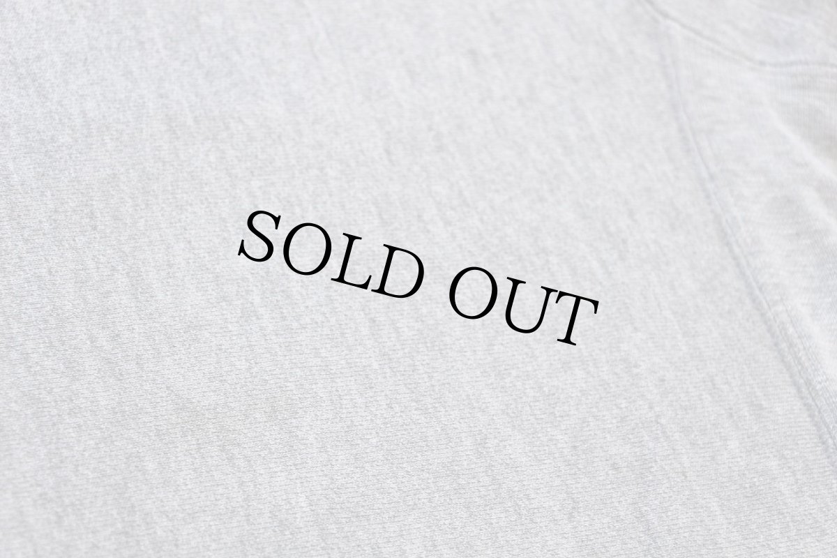 画像5: 00s Championチャンピオン 無地 目無し リバースウィーブ スウェット 杢グレー L★ブランク (5)