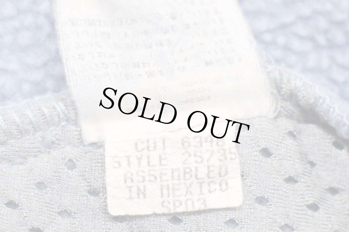 画像5: 00s メキシコ製 patagoniaパタゴニア マースピアル ハーフジップ シンチラ フリース 水色 S (5)