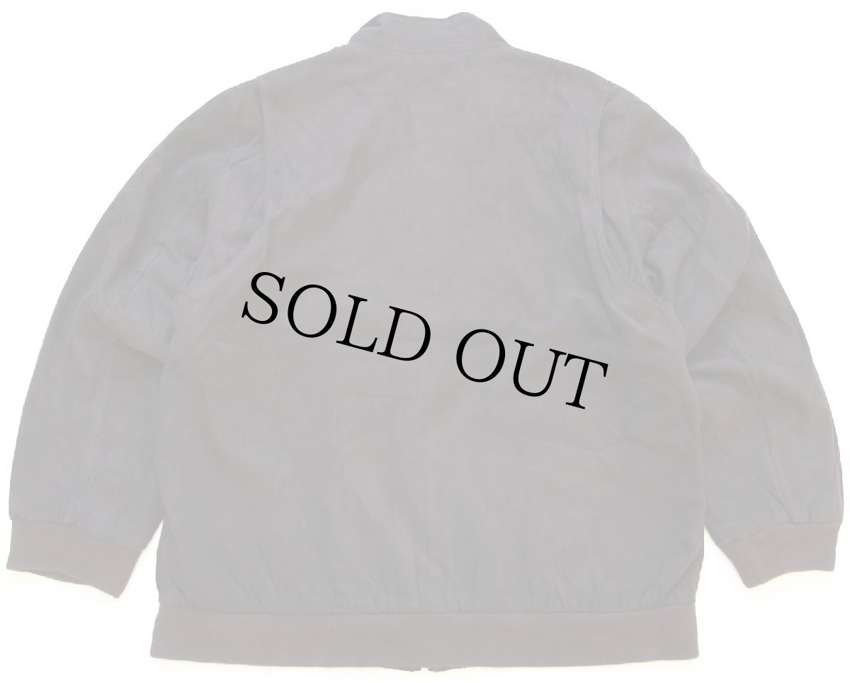 画像2: 00s L.L.Bean スタンドカラー Thinsulate 中綿入り チェックライナー フェイクスエード ジャケット 黒 M-REG (2)