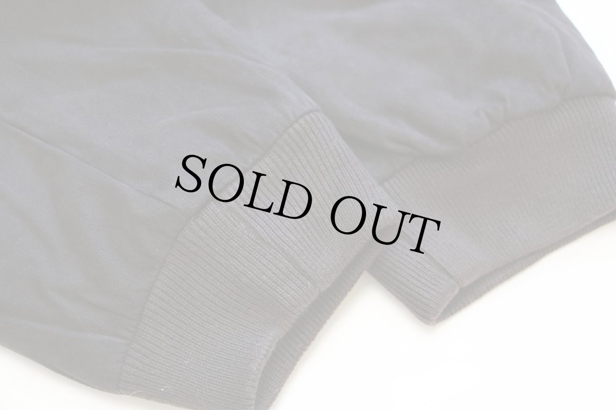 画像6: 00s L.L.Bean スタンドカラー Thinsulate 中綿入り チェックライナー フェイクスエード ジャケット 黒 M-REG (6)