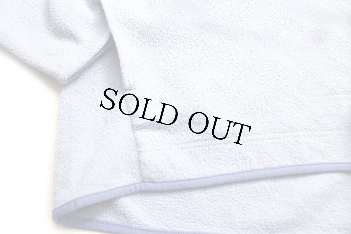 画像6: 00s メキシコ製 patagoniaパタゴニア マースピアル ハーフジップ シンチラ フリース 水色 S (6)