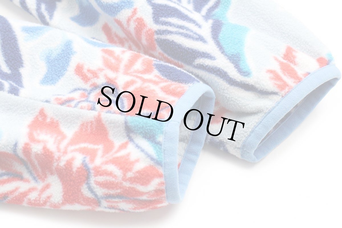 画像7: patagoniaパタゴニア フラワー 総柄 シンチラ ライトウェイト フリース スナップT MODB W-M (7)