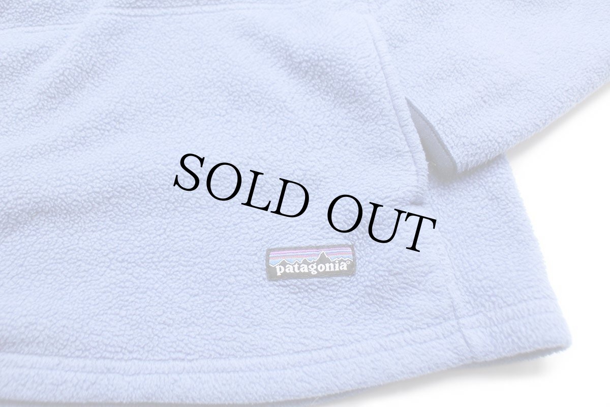 画像5: 00s メキシコ製 patagoniaパタゴニア マースピアル ハーフジップ シンチラ フリース EVN W-M (5)