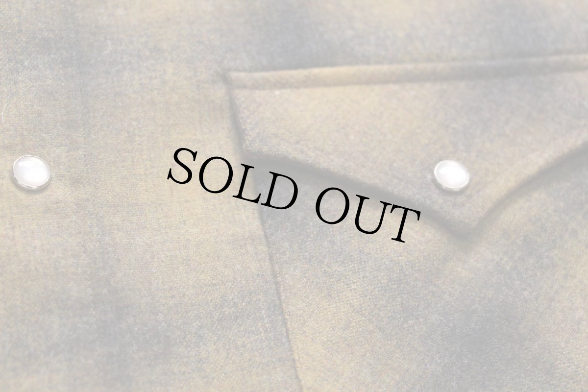 画像5: 00s メキシコ製 PENDLETONペンドルトン CANYON SHIRT オンブレチェック ウール ウエスタンシャツ M (5)