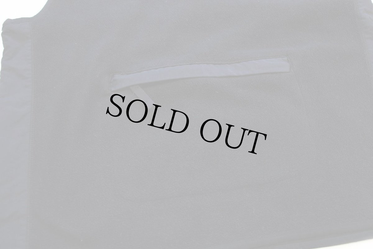 画像6: 00s GAPギャップ フリースベスト 黒 L (6)