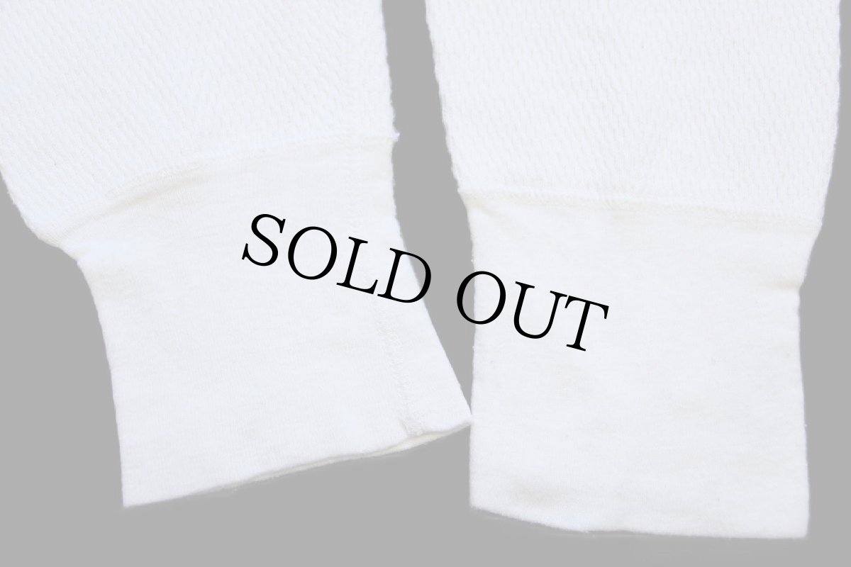 画像7: 80s Kmart コットン サーマルパンツ ナチュラル S (7)