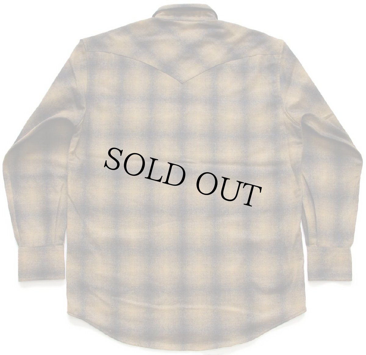 画像2: 00s メキシコ製 PENDLETONペンドルトン CANYON SHIRT オンブレチェック ウール ウエスタンシャツ M (2)