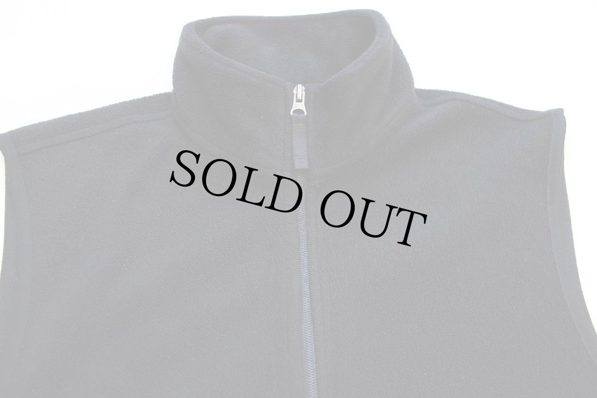 画像3: 00s GAPギャップ フリースベスト 黒 L (3)