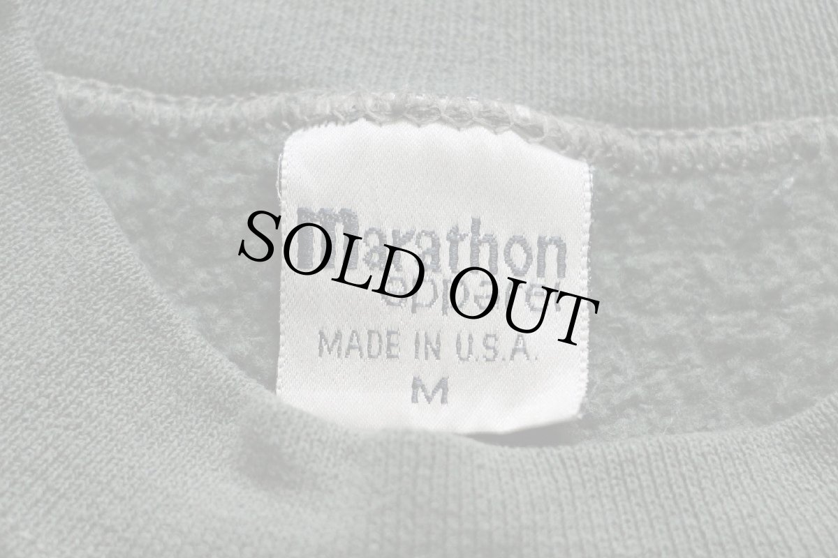 画像5: 90s USA製 DUCKS UNLIMITED ロゴ刺繍 スウェット グリーン M (5)