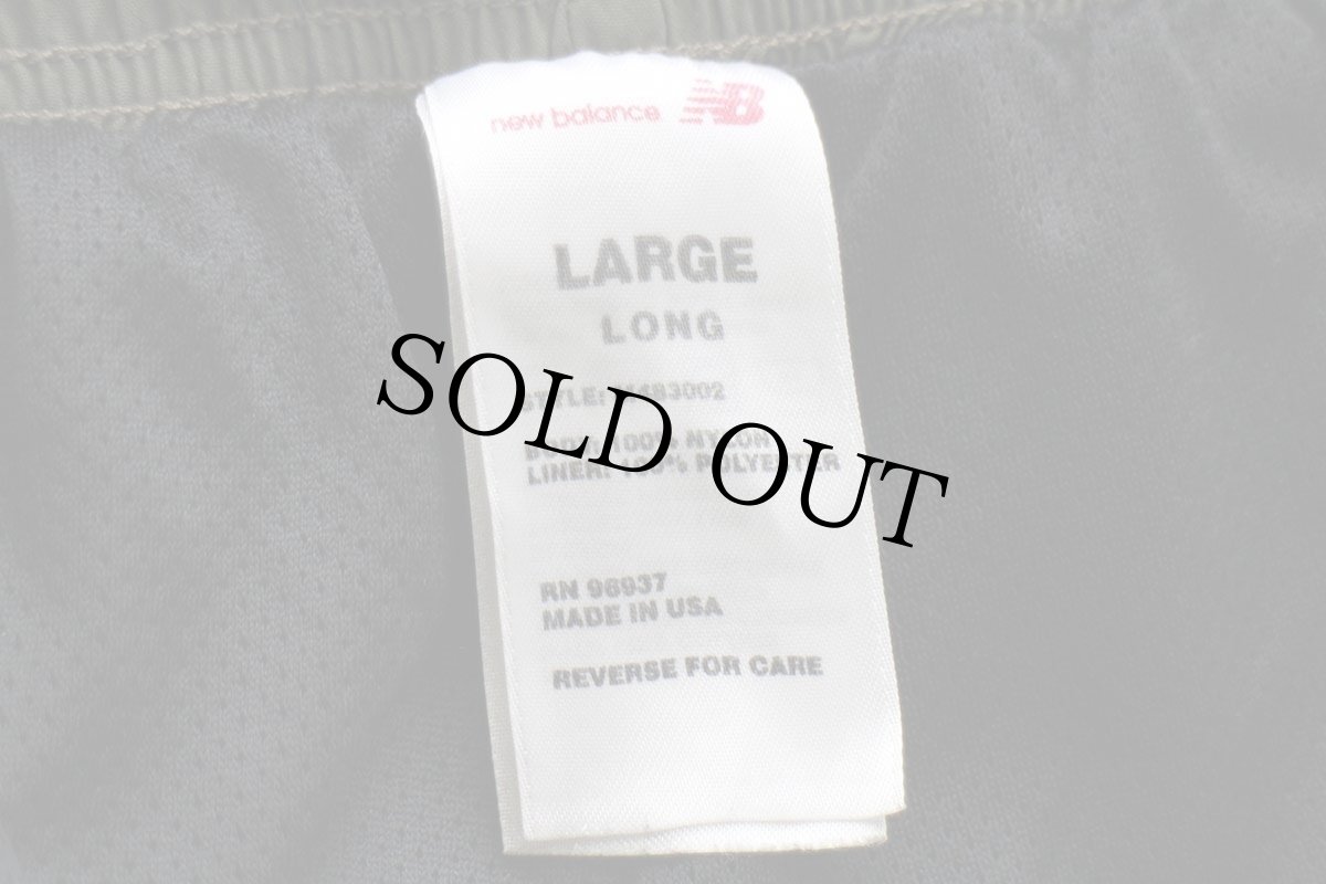 画像6: 00s USA製 米軍 U.S.MARINES new balanceニューバランス RUNNING SUIT ナイロンパンツ オリーブ L-L★IPFU (6)