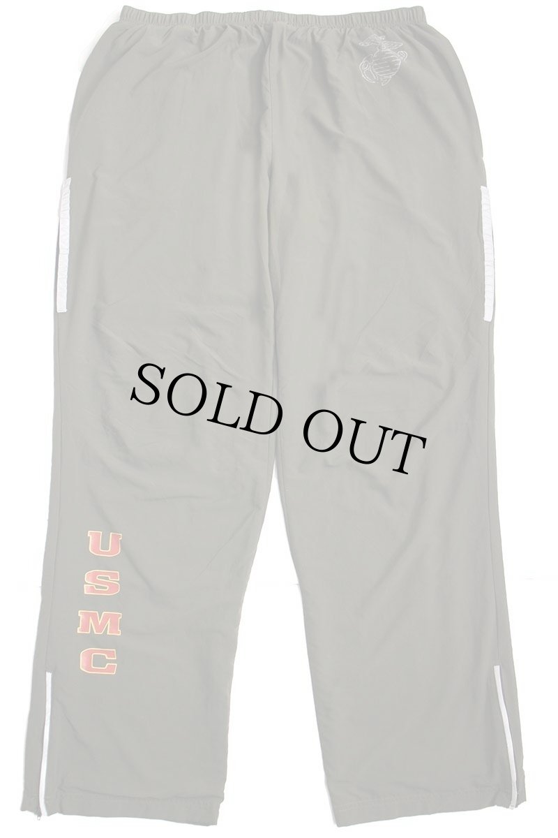 画像2: 00s USA製 米軍 U.S.MARINES new balanceニューバランス RUNNING SUIT ナイロンパンツ オリーブ L-L★IPFU (2)