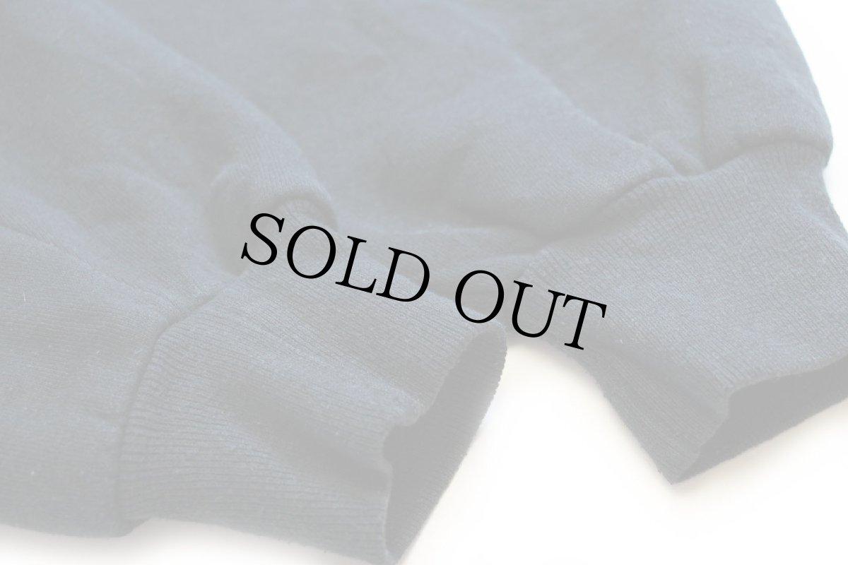 画像6: 00s USA製 イチョウ アート 両面プリント フルジップ スウェット 黒 L (6)