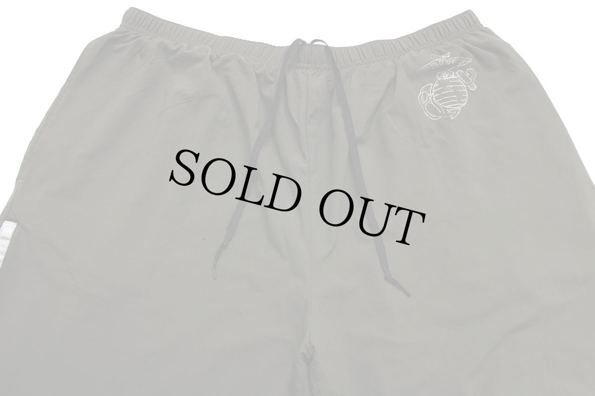 画像4: 00s USA製 米軍 U.S.MARINES new balanceニューバランス RUNNING SUIT ナイロンパンツ オリーブ L-L★IPFU (4)
