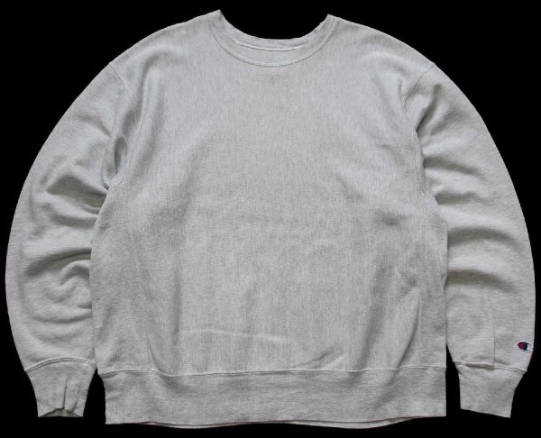 00s Championチャンピオン 無地 目無し リバースウィーブ スウェット