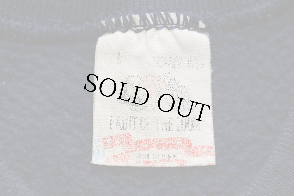 画像5: 80s USA製 MICHIGAN ロゴ スウェット 紺 L (5)