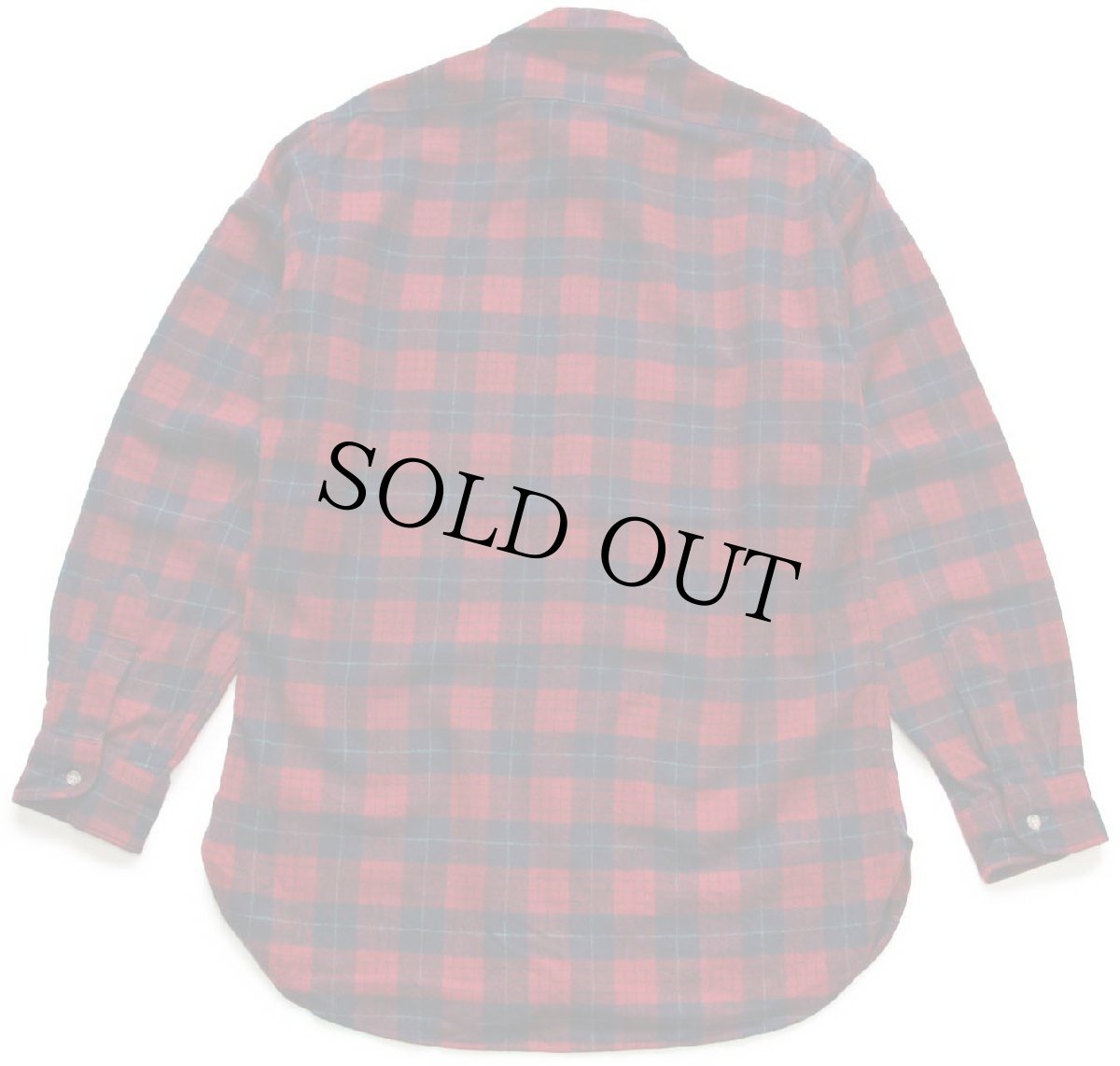 画像2: 70s USA製 PENDLETONペンドルトン AUTHENTIC ROBINSON DRESS TARTAN タータンチェック ウールシャツ M (2)