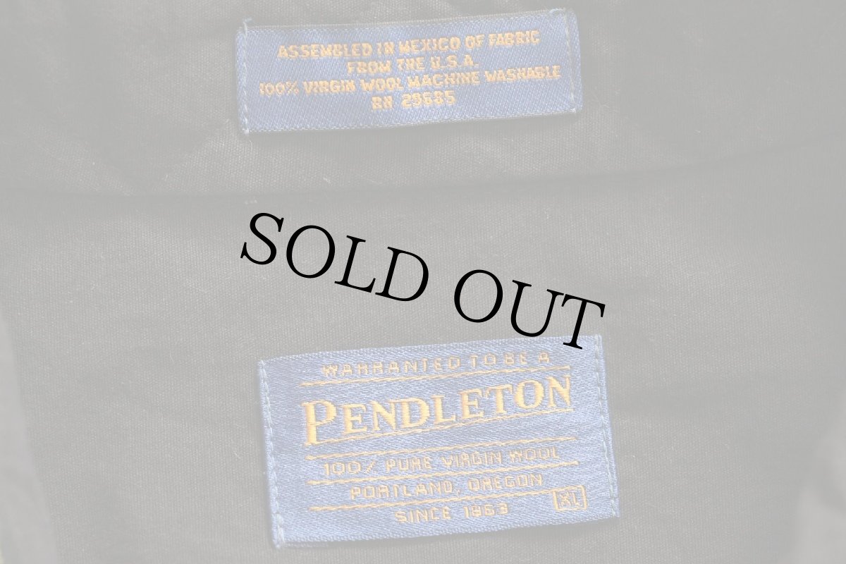 画像4: 00s メキシコ製 PENDLETONペンドルトン AUTHENTIC CAMPBELL TARTAN タータンチェック ウールシャツ XL (4)