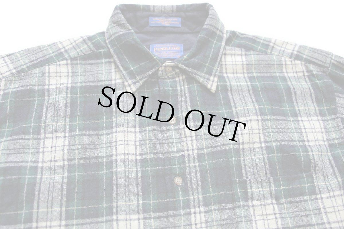 画像3: 00s メキシコ製 PENDLETONペンドルトン AUTHENTIC CAMPBELL TARTAN タータンチェック ウールシャツ XL (3)