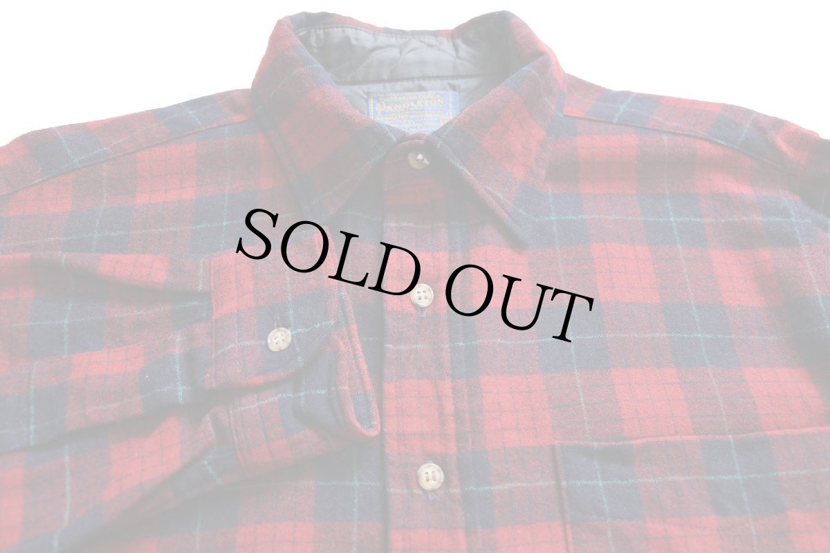 画像3: 70s USA製 PENDLETONペンドルトン AUTHENTIC ROBINSON DRESS TARTAN タータンチェック ウールシャツ M (3)
