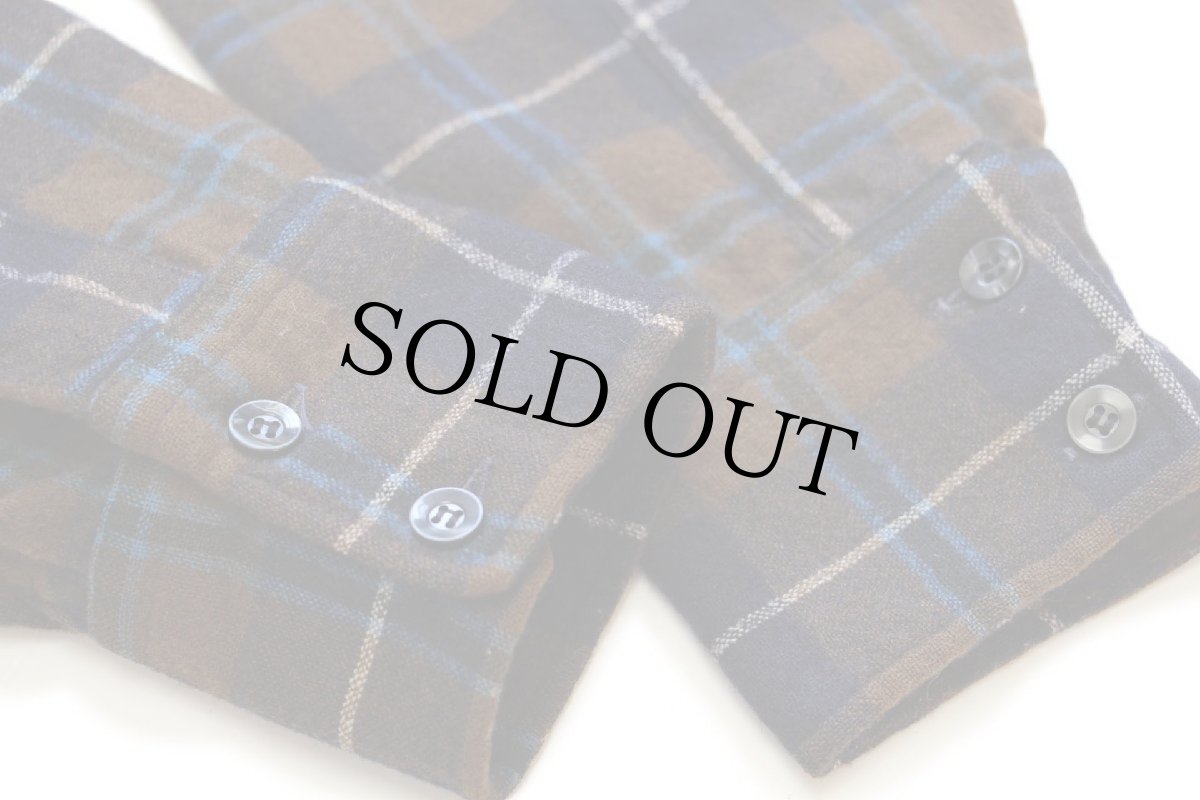 画像5: 70s USA製 PENDLETONペンドルトン チェック ウールシャツ M (5)