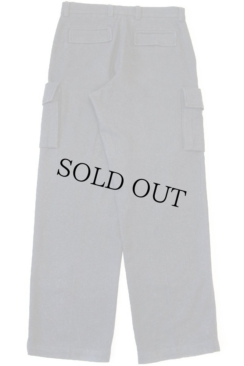 画像3: 00s GAPギャップ ウール混 カーゴパンツ チャコールグレー w31 L32 (3)