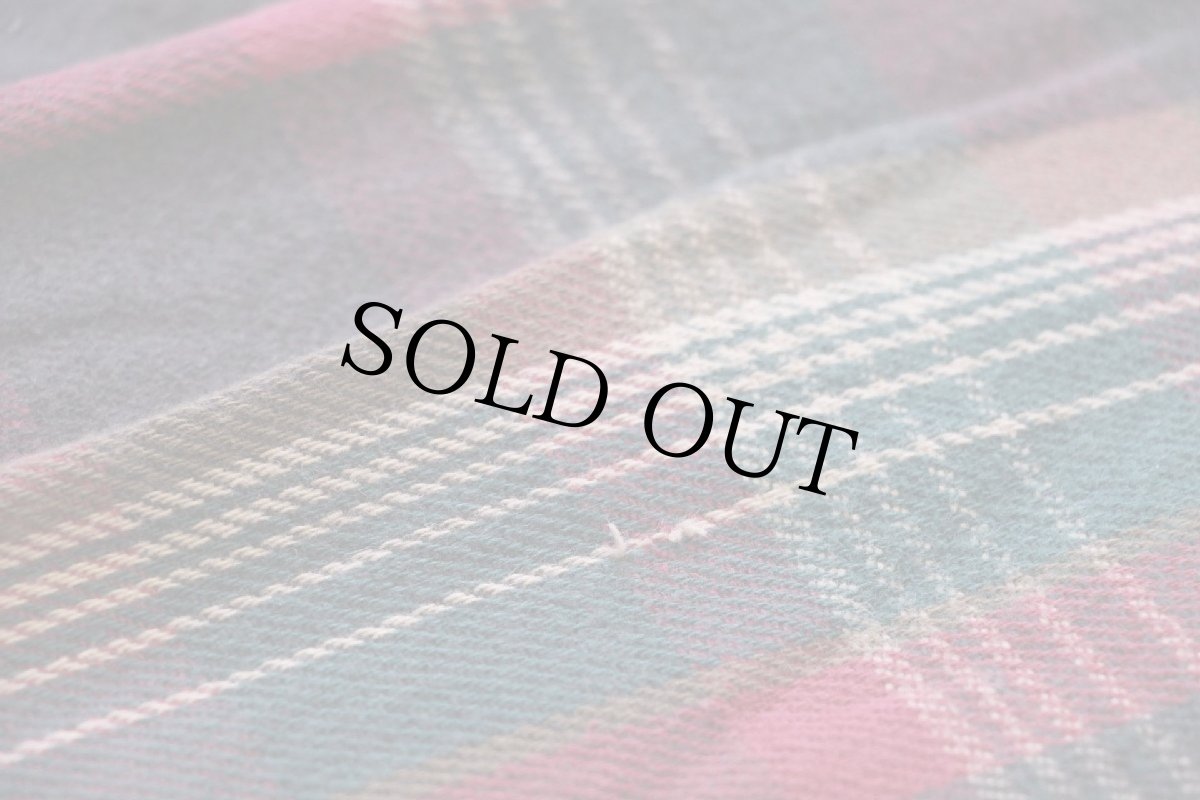 画像6: 90s FIVE BROTHERファイブブラザー チェック コットン フランネルシャツ T-M (6)