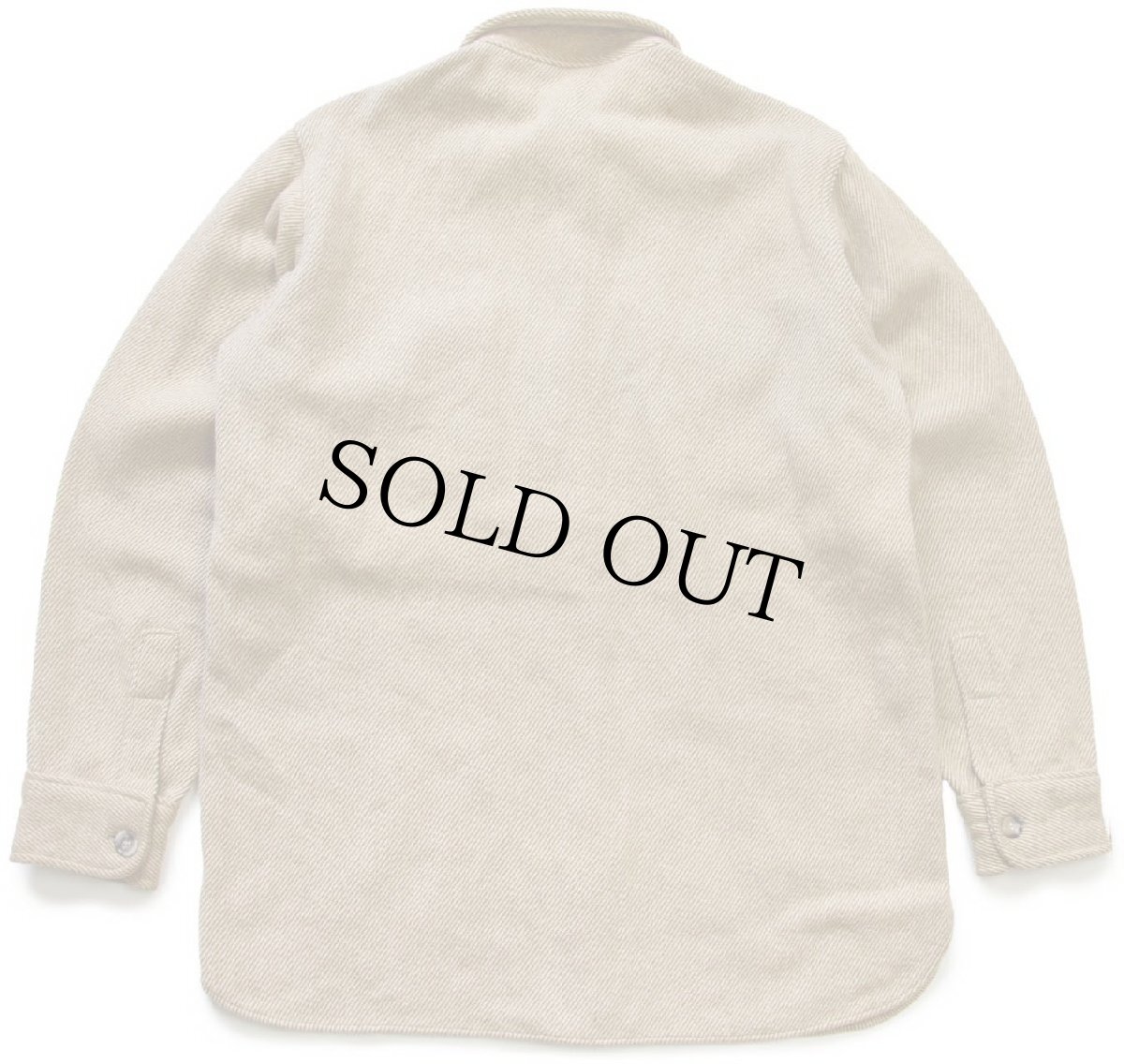 画像2: 70s Woolrichウールリッチ ツイード ウールシャツ 薄茶 ミックス L (2)