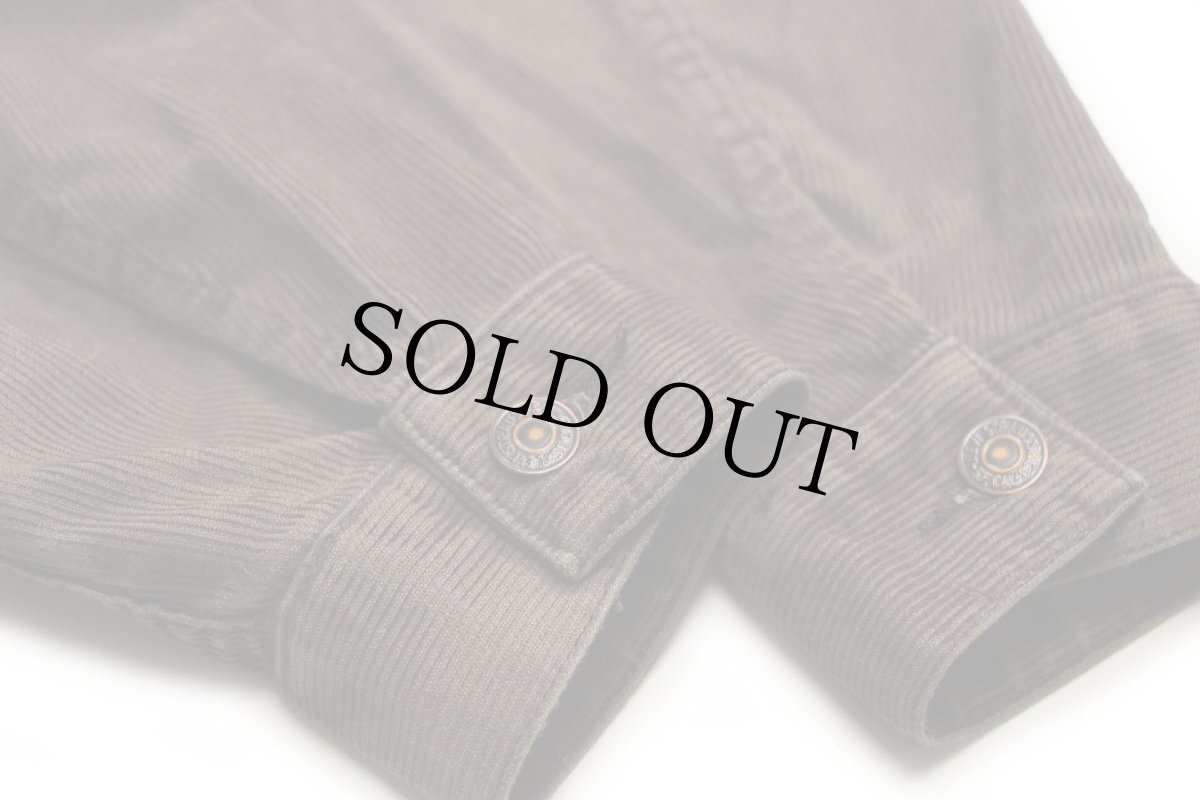 画像7: 90s 英国製 Levi'sリーバイス 70500 コーデュロイジャケット 焦げ茶★ユーロ (7)