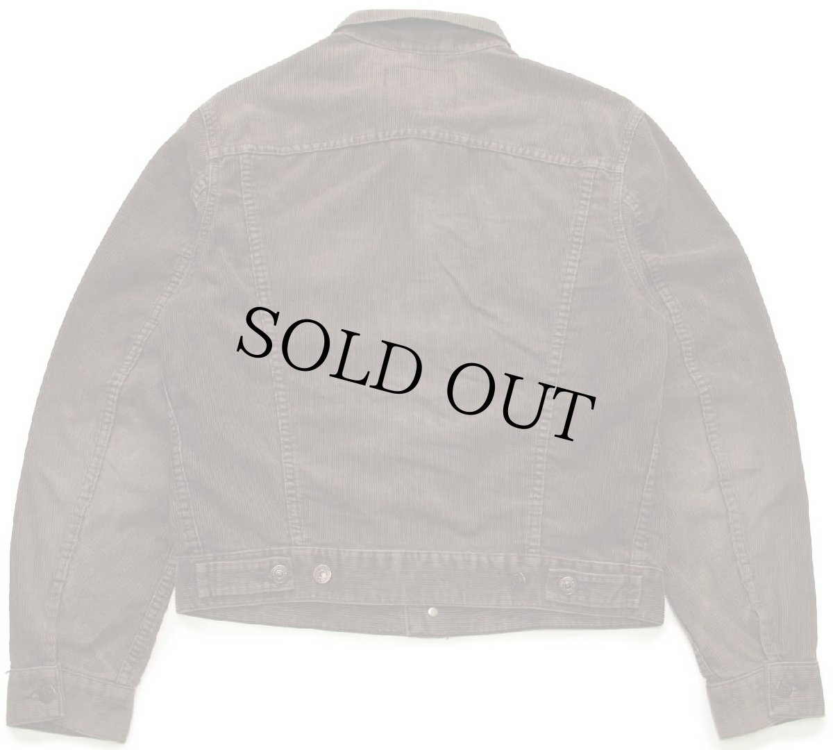 画像2: 90s 英国製 Levi'sリーバイス 70500 コーデュロイジャケット 焦げ茶★ユーロ (2)