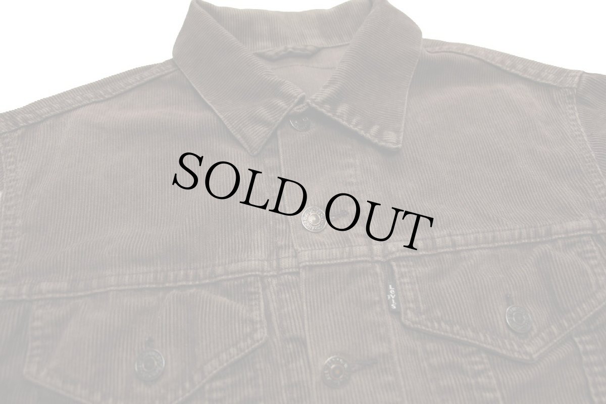 画像3: 90s 英国製 Levi'sリーバイス 70500 コーデュロイジャケット 焦げ茶★ユーロ (3)