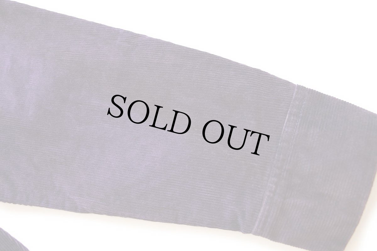 画像8: 80s FFA TEXAS チェーン刺繍&ピンズ&パッチ付き コーデュロイ ファーマーズジャケット ナス紺 40 (8)