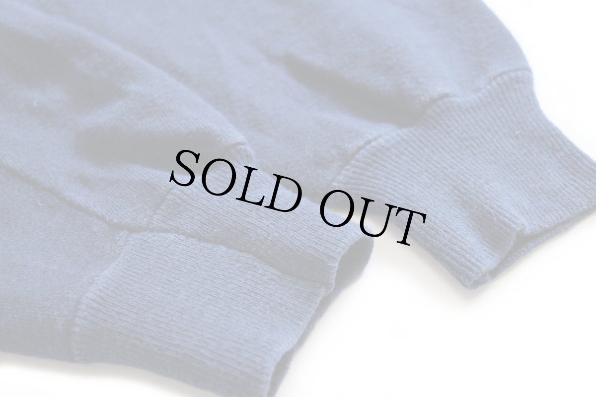 画像6: 70s BUCKEYE SOUTH REBELS レベルフラッグ フロッキープリント スウェット 薄紺 (6)