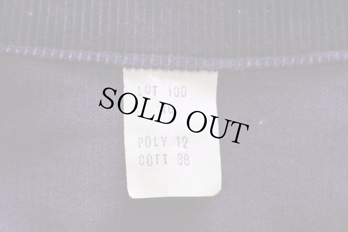 画像5: 80s FFA TEXAS チェーン刺繍&ピンズ&パッチ付き コーデュロイ ファーマーズジャケット ナス紺 40 (5)