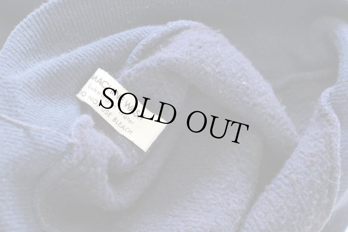 画像5: 70s BUCKEYE SOUTH REBELS レベルフラッグ フロッキープリント スウェット 薄紺 (5)