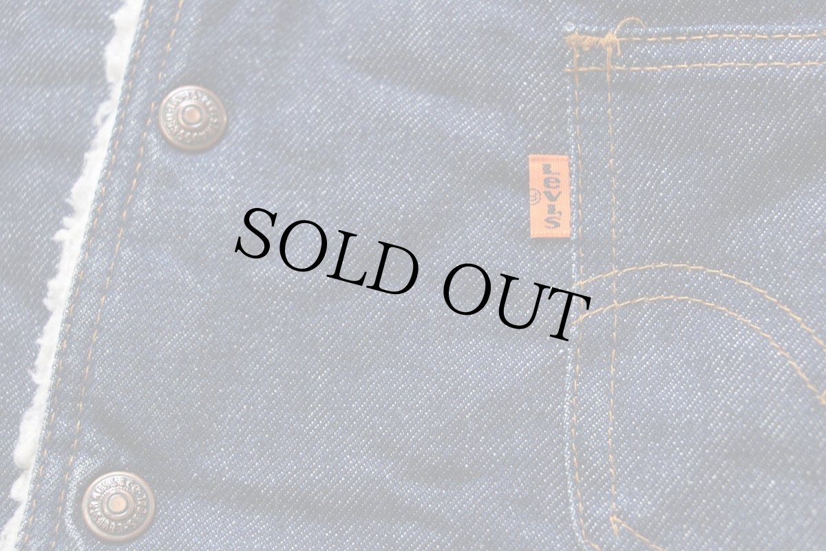画像5: 70s USA製 Levi'sリーバイス 60607 ボアライナー デニムベスト M★B (5)